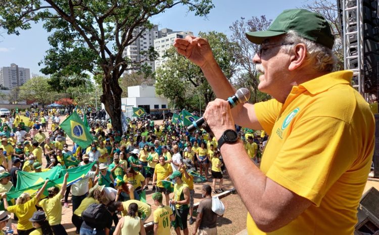 Único a ir para as ruas da capital, Luiz Ovando destaca força de Bolsonaro em MS
