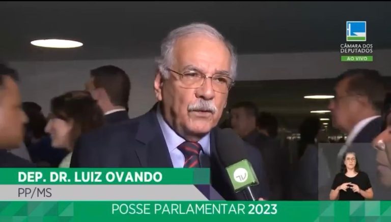Dr. Luiz Ovando é empossado para seu segundo mandato na Câmara Federal